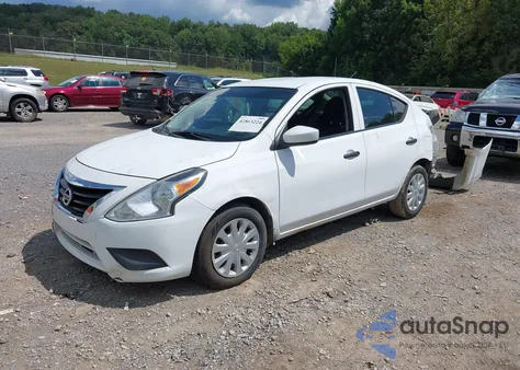 2018 Nissan Versa 1.6 S+ z USA, uszkodzony, nr VIN 3N1CN7AP7JL836611